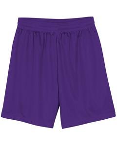 A4 N5184 - Men's 7" Inseam Lined Micro Mesh Shorts Purple