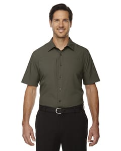 Ash City North End 88675 - Mens Charge Recycled Polyester Performance Short-Sleeve Shirt