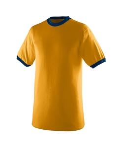 Augusta 710 - Ringer T-Shirt Gold/Navy