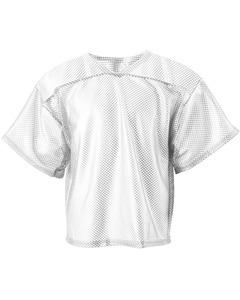 A4 NB4190 - Youth Porthole Practice Jersey White