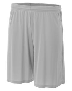 A4 NB5244 - Youth 6" Inseam Cooling Performance Shorts Silver