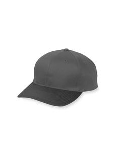 Augusta 6206 - Youth 6-Panel Cotton Twill Low Profile Cap Black
