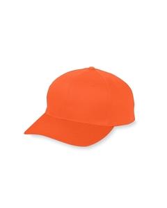 Augusta 6206 - Youth 6-Panel Cotton Twill Low Profile Cap Orange