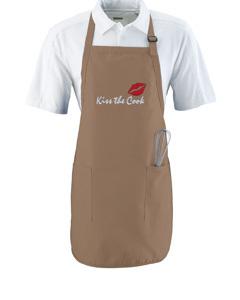 Augusta 4350 - Full Length Apron With Pockets