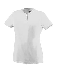 Augusta 1212 - Ladies Wicking Two-Button Jersey