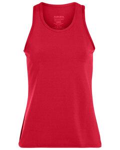 Augusta 1203 - Girls Polyestyer Spandex Racer Tank Red