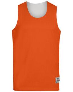 Augusta 149 - Youth Wicking Polyester Reversible Sleeveless Jersey Orange/White