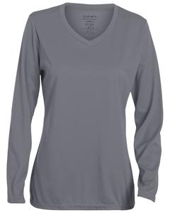 Augusta 1788 - Ladies Wicking Polyester Long-Sleeve Jersey Graphite