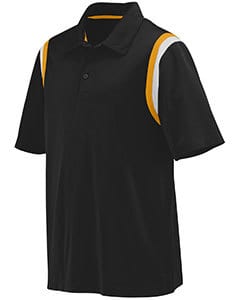 Augusta 5047 - Adult Wicking Snag Resistant Polyester Sport Shirt with Shoulder Inserts