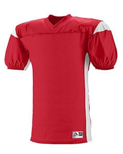 Augusta 9521 - Youth Polyester Diamond Mesh V-Neck Jersey with Contrast Dazzle Inserts