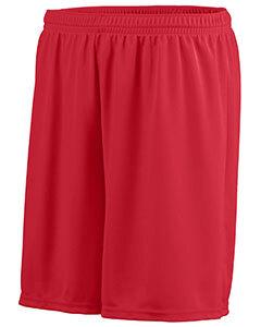 Augusta AG1425 - Adult Wicking Polyester Short Red