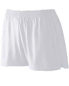 Augusta 988 - Girls' Trim Fit Jersey Short Athletic Heather