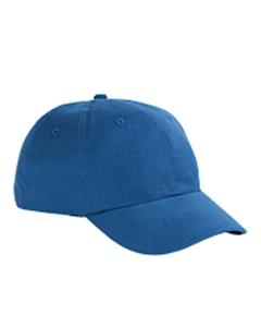Big Accessories BX002 - 6-Panel Brushed Twill Structured Cap Royal