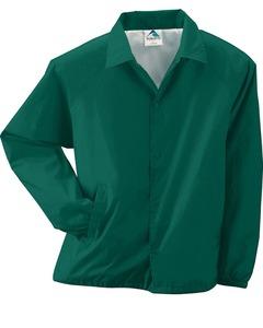 Augusta 3100 - Lined Nylon Coach's Jacket Dark Green