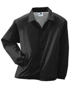 Augusta 3100 - Lined Nylon Coach's Jacket Black
