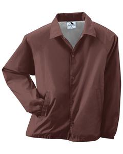 Augusta 3100 - Lined Nylon Coach's Jacket Brown