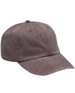 Adams AD969 - 6-Panel Low-Profile Washed Pigment-Dyed Cap Mulberry
