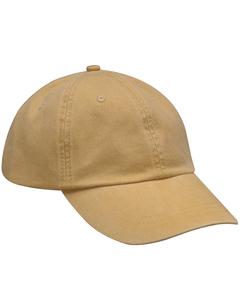Adams AD969 - 6-Panel Low-Profile Washed Pigment-Dyed Cap Mustard