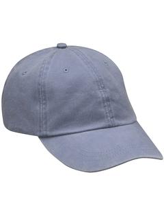Adams AD969 - 6-Panel Low-Profile Washed Pigment-Dyed Cap Periwinkle