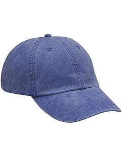 Adams AD969 - 6-Panel Low-Profile Washed Pigment-Dyed Cap Royal