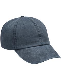 Adams AD969 - 6-Panel Low-Profile Washed Pigment-Dyed Cap Navy