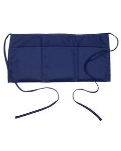 Big Accessories APR50 - Three-Pocket 10" Waist Apron Navy