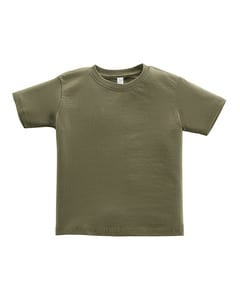 Rabbit Skins 3301J - Juvy Short Sleeve T-Shirt Military Green
