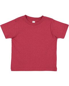 Rabbit Skins 3301T - Toddler Short Sleeve T-Shirt Garnet