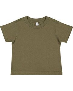 Rabbit Skins 3301T - Toddler Short Sleeve T-Shirt Military Green