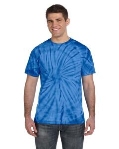 Tie-Dye CD101 - Adult 5.4 oz., 100% Cotton Spider Tie Dye T-shirt Spider Royal