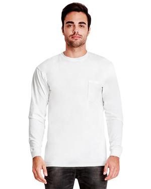 Next Level 7451 - Adult Inspired Dye Long Sleeve Crew with Pocket