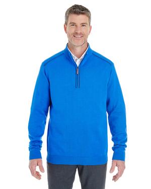 Devon & Jones DG478 - Mens Manchester Fully-Fashioned Half-Zip Sweater