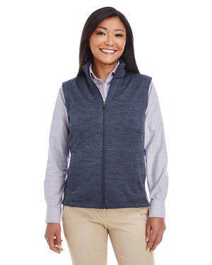 Devon & Jones DG797W - Ladies Newbury Mélange Fleece Vest