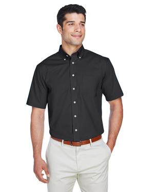 Devon & Jones D620S - Mens Crown Collection Solid Broadcloth Short Sleeve Shirt