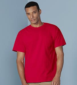 Gildan G5300 - Heavy Cotton Adult Pocket Tee Irish Green