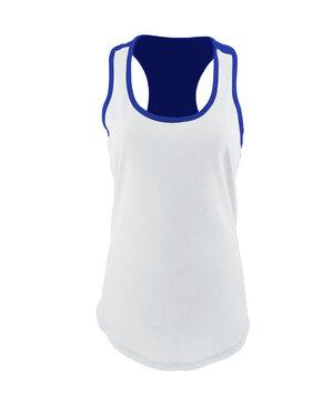 Next Level NL1534 - LADIES IDEAL COLOR BLOCK RACERBACK TANK