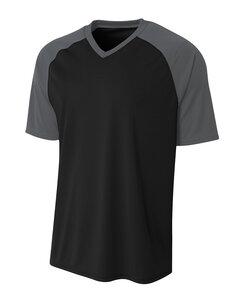 A4 A4N3373 - Adult Strike Jersey Black/Graphite