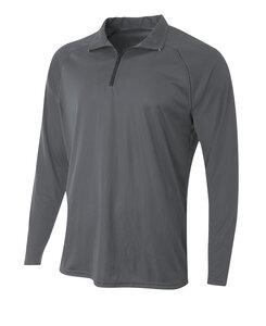 A4 A4N4268 - Adult Daily 1/4 Zip Jersey Graphite