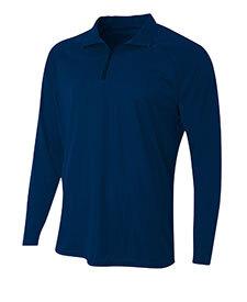 A4 A4N4268 - Adult Daily 1/4 Zip Jersey Navy