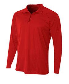 A4 A4N4268 - Adult Daily 1/4 Zip Jersey