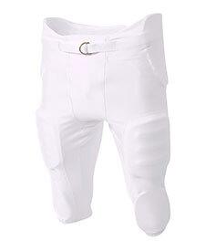 A4 A4N6198 - Adult Intergrated Zone Pant White