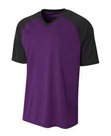 A4 A4NB3373 - Youth Strike Jersey Purple/Black