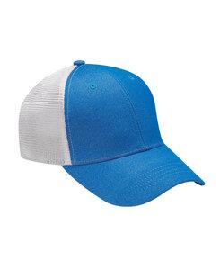 Adams Caps KN102 - Knockout Cap Electric Blue/White