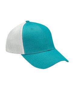 Adams Caps KN102 - Knockout Cap Teal/White