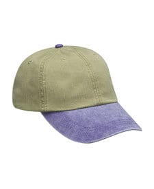 Adams Caps LP102 - Optimum Khaki Crown Khaki/ Purple
