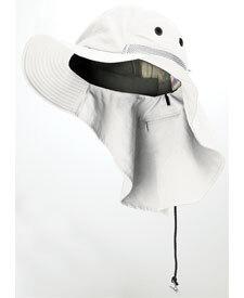 Adams Caps XCM101 - Extreme Condition Hat White/White