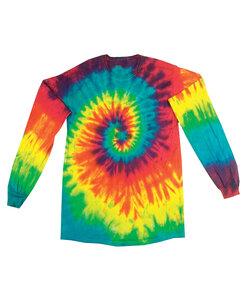 Colortone T934R - Youth Reactive Rainbow Long Sleeve Tee Reactive Rainbow