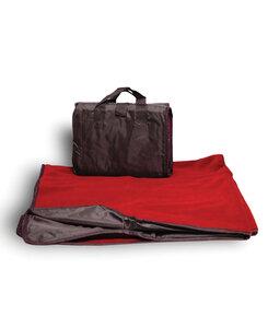 Liberty Bags LB8701 - Alpine Fleece Picnic Blanket Red