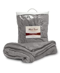 Liberty Bags LB8721 - Alpine Fleece Mink Touch Luxury Blanket Grey