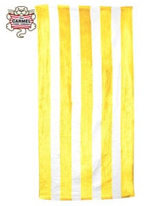 Liberty Bags LBC3060 - Beach Towel Cabana Yellow